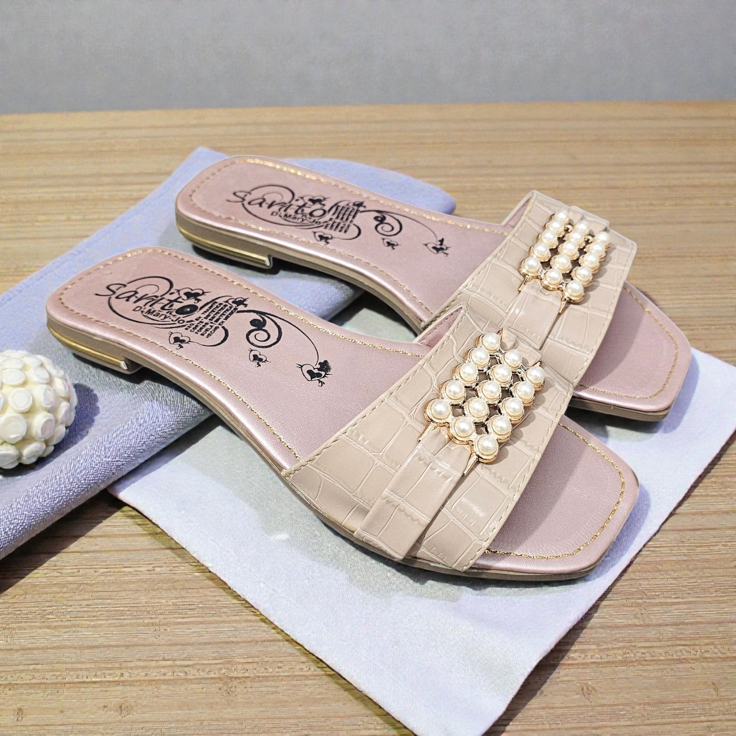 Sandalias Sari Est. 101 Clásicas con Herraje