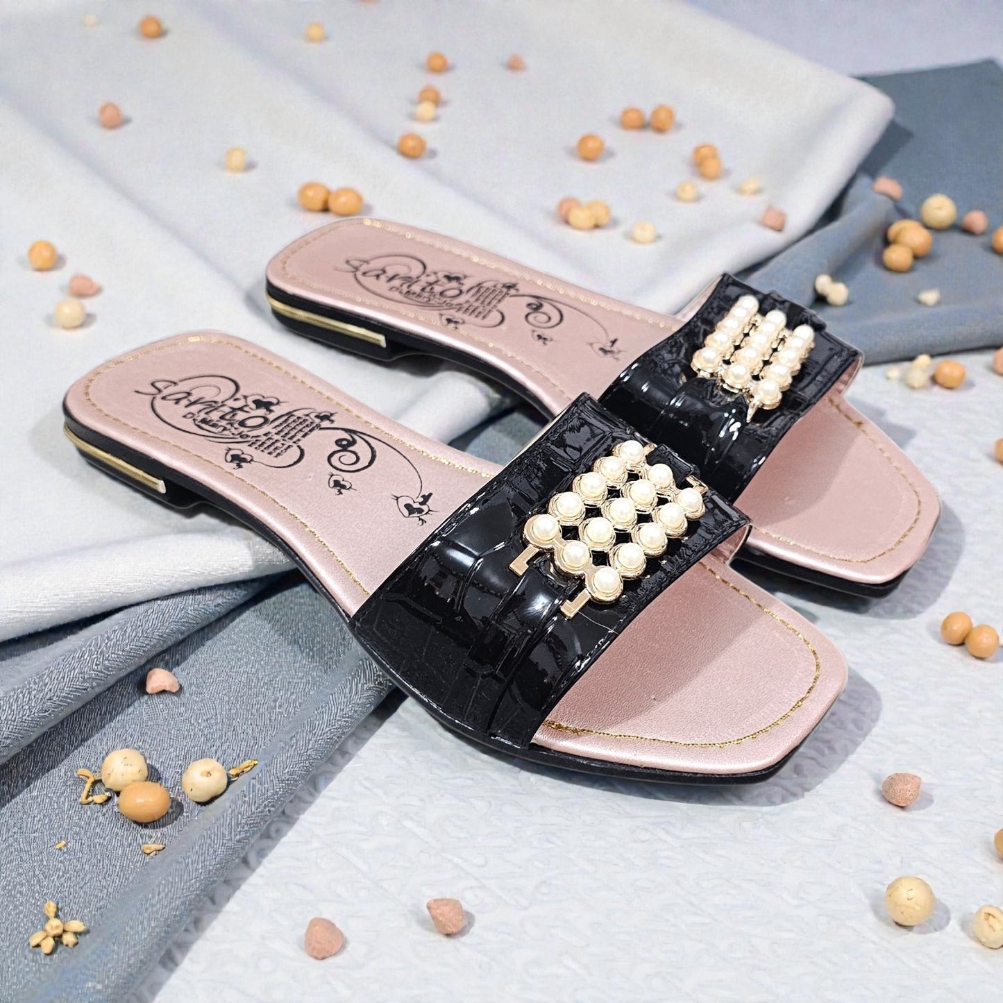 Sandalias Sari Est. 101 Clásicas con Herraje