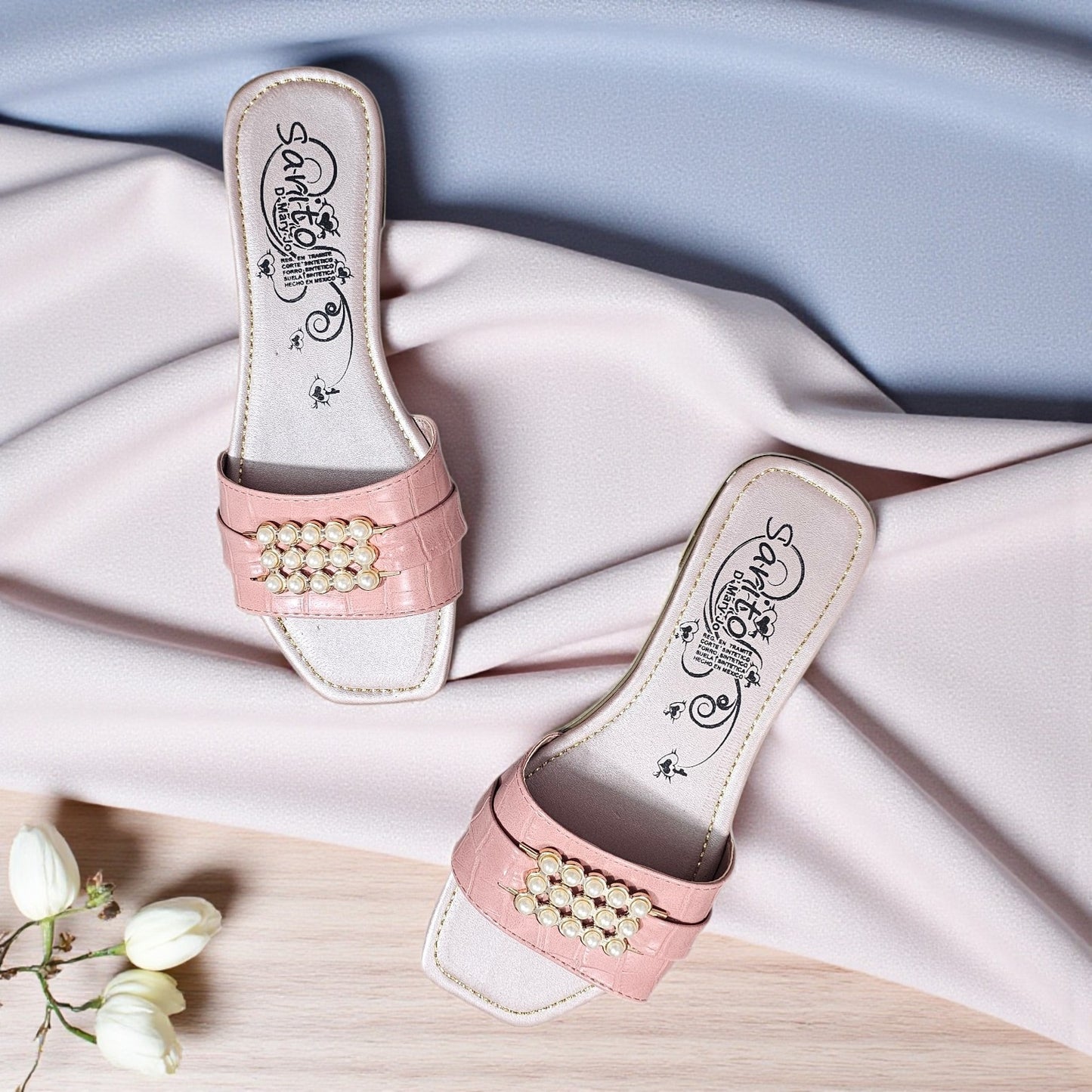 Sandalias Sari Est. 101 Clásicas con Herraje